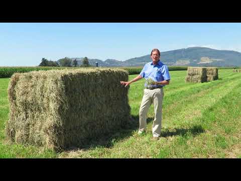 Warning for Big Bale Hay Fires