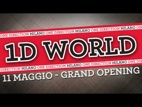 1D World in Italia: lo store ufficiale dei One Direction a Milano