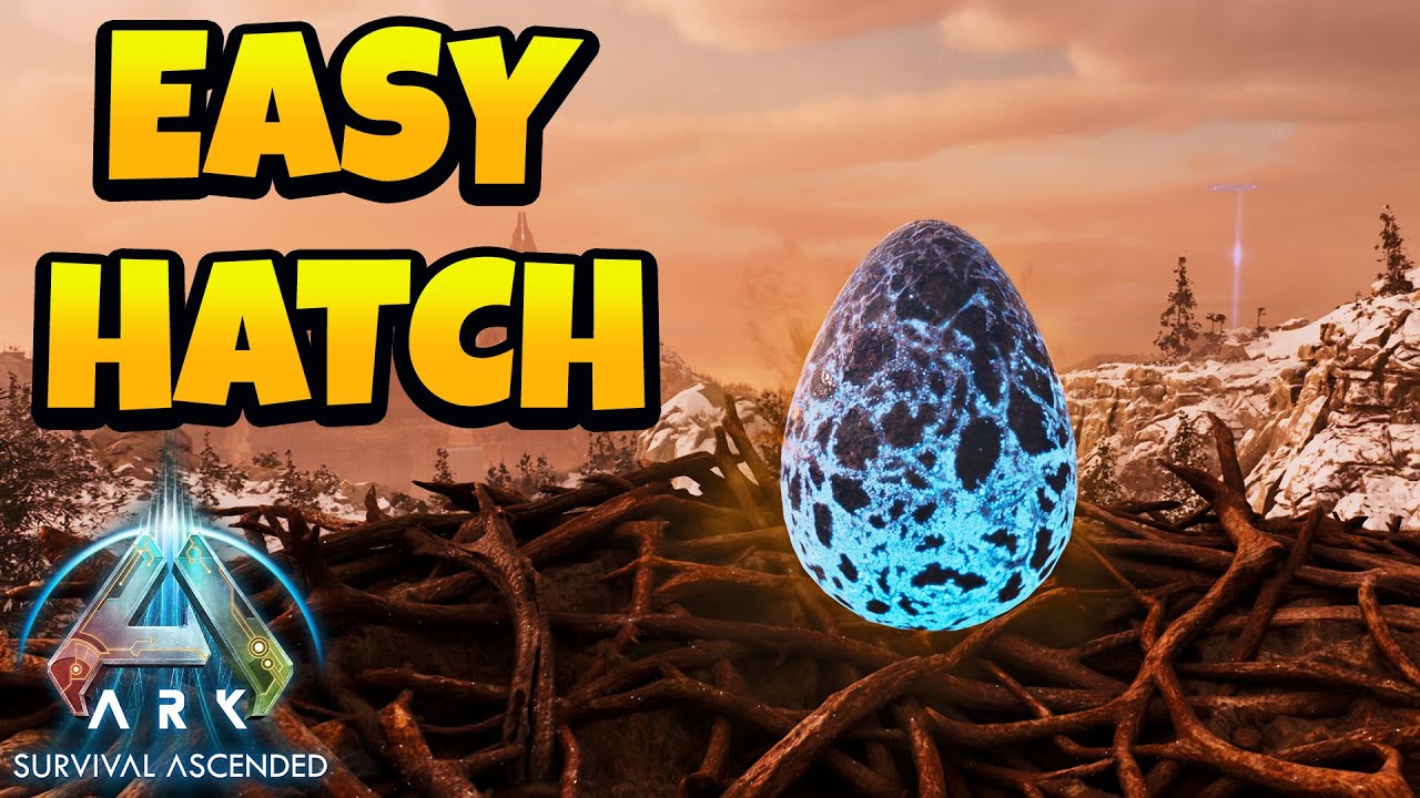 The Easiest Way to Hatch any Egg in Ark Survival Ascended - YouTube