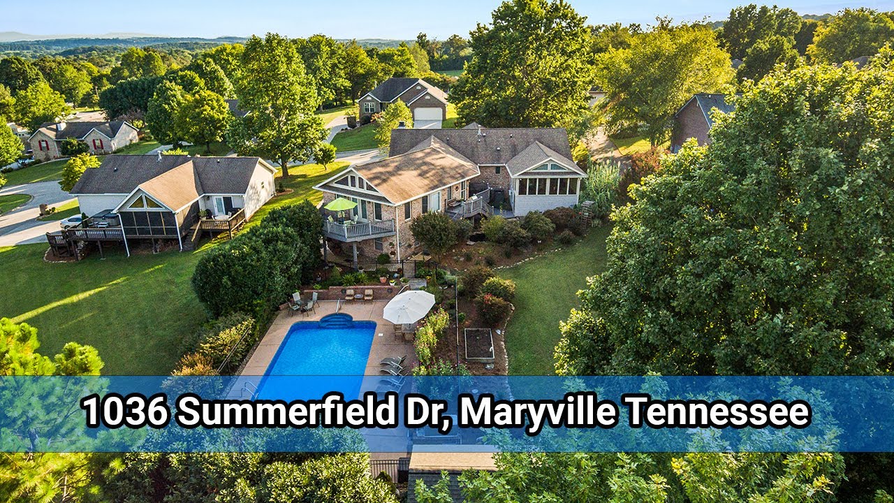 Maryville TN Real Estate 1036 Summerfield Drive YouTube