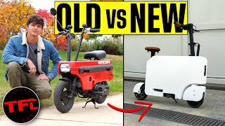 Is the New Honda Motocompacto BETTER Than the Original 1983 Motocompo?