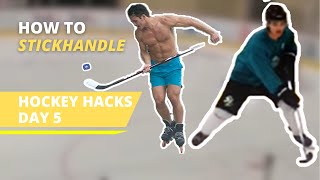 How to Stickhandle in Hockey - Hockey Hacks System Day 5