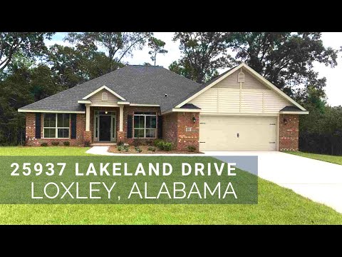 25937 Lakeland Drive, Loxley, AL home video tour