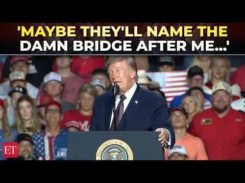 'I'll be happy': Trump adds $3.2bn Alabama bridge to long list of things he’d like named after him
