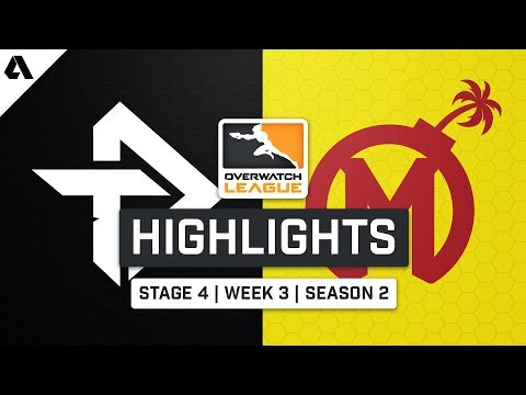 Toronto Defiant vs Florida Mayhem | Stage 4 Week 3 Day 1 - Overwatch League S2 Highlights