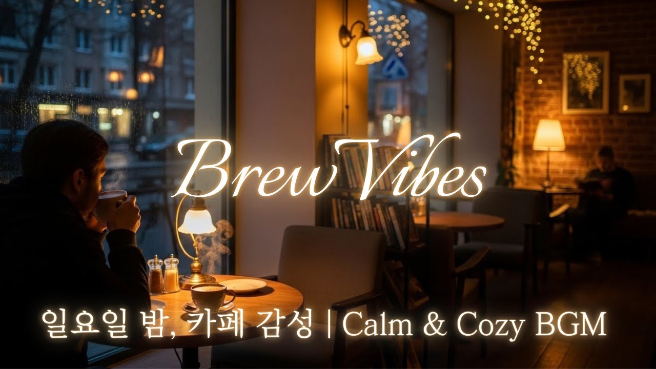 Sunday Night Cafe Music ㅣ Calm & Quiet BGM 