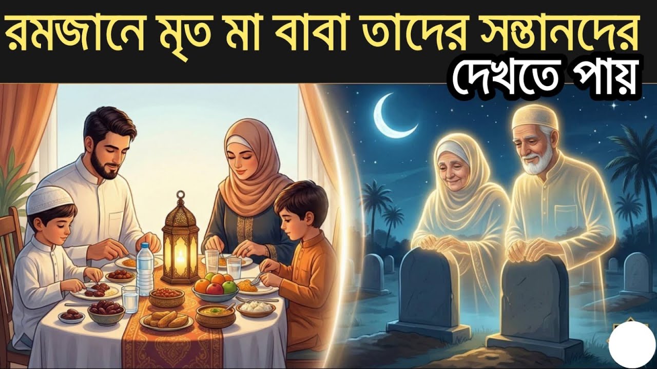 রমজানে মৃত মা বাবা কি তাদের সন্তানদের দেখতে পায় | islamic video | mralimi 