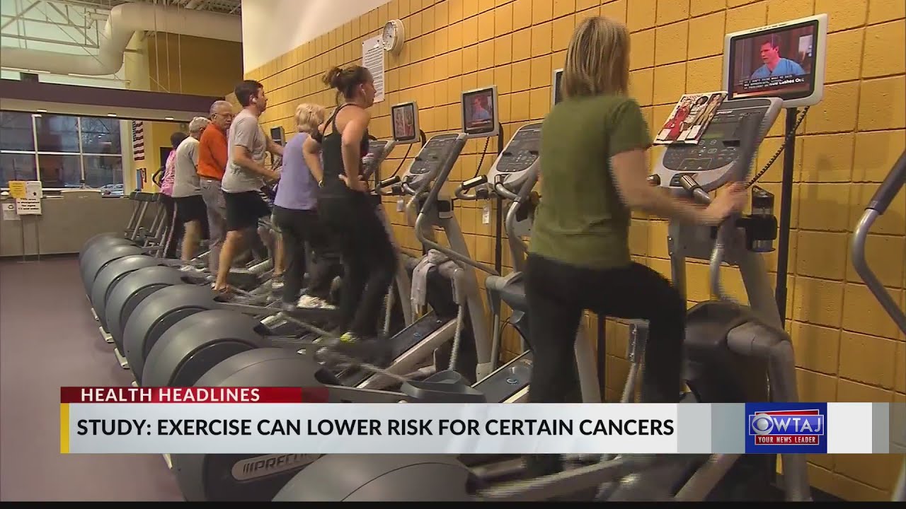 Study: Exercise can lower cancer risk - YouTube