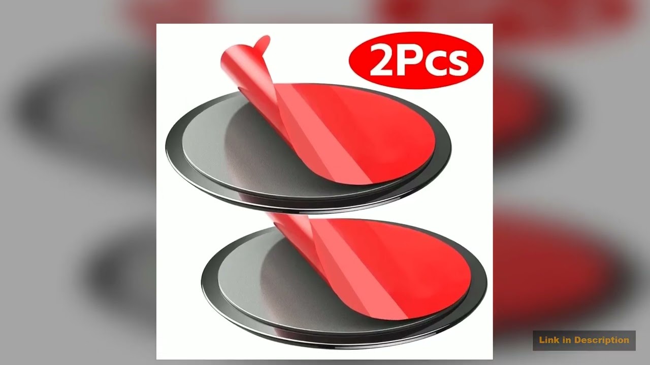 2PCS Mobile Phone Sticker Car Suction Cup Adhesive Sticker Disc Pad Base for GPS Mobile Phone