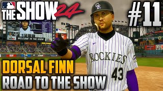 MLB The Show 24 Road to the Show | Dorsal Finn (Catcher) | EP12 | BIT OF A 'ROCKIE' SERIES
