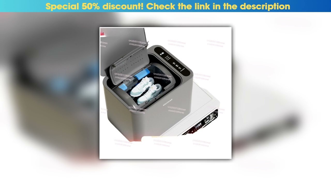 First Look Automatic shoe brush machine Roller type household shoe washing artifact Small sock wash