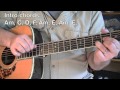 "House of the Rising Sun" easy Guitar Lesson