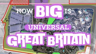 Just How Big Is Universal Great Britain - Size Comparison