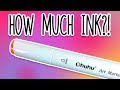 HOW MUCH INK IS IN AN OHUHU MARKER?! // How many PAGES does it FILL?