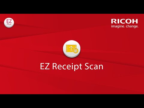 RICOH EZ Plus - EZ Receipt Scan