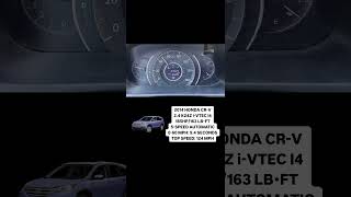 2014 HONDA CR-V 0-60 #0to60 #speed #honda #viral