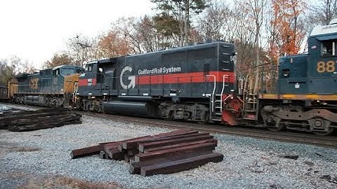 CSX Portland Subdivision Action in October 2025 MEC and CSX Power on the Locals!