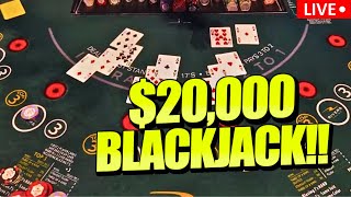 We're Bringing The Heat With $20,000 Live Blackjack!