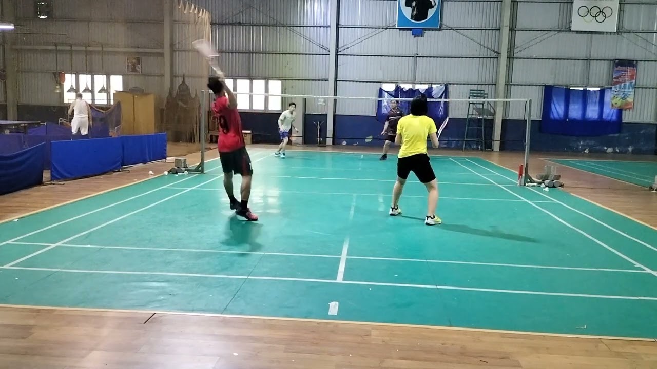 3673 Badminton Exchange Hai Chau District Cultural Sport Center And An