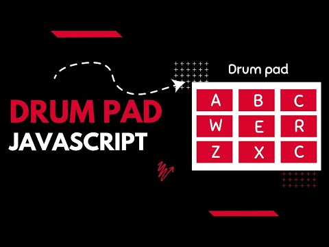 Create drum pad || html,  css,  javascript || [ #fluroxiumcoder  ]