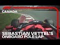 Sebastian Vettel Powers to Pole in Montreal! | 2019 Canadian Grand Prix | Pirelli