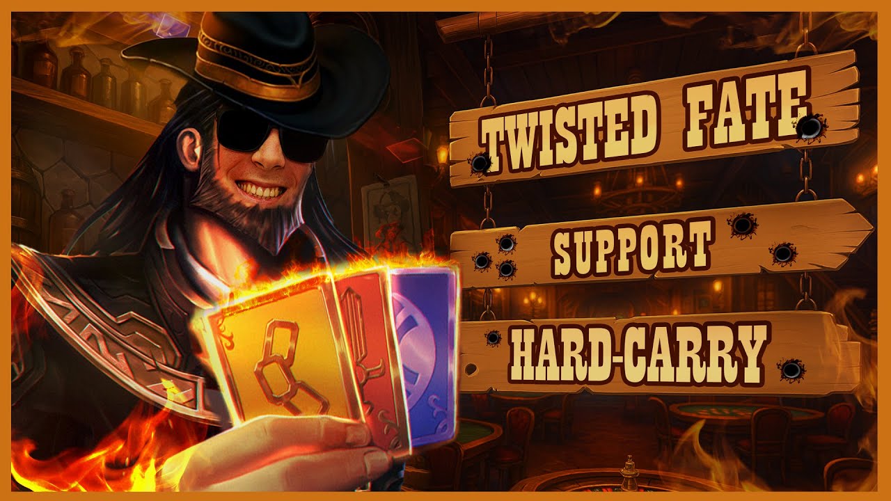 TWISTED FATE SUPPORT CARRIES a game ALONE🗿🃏