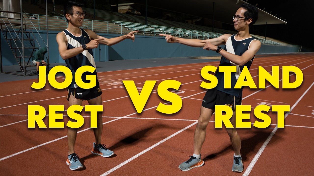 Run Workouts - How Long Should YOU Rest? Jog vs Stand Explained!