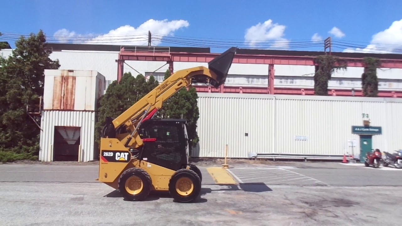 Cat 262d Skid Steer Youtube