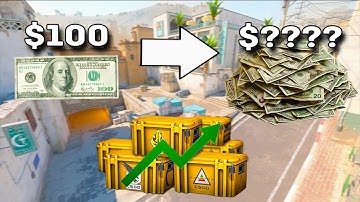 The BEST way to Invest $100 in CS2 Oct 2023 | CS2/CSGO Investing