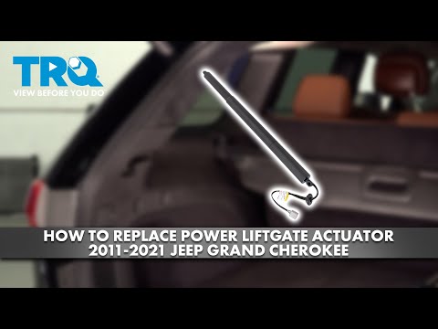 How to Replace Power Liftgate Actuator 2011-2021 Jeep Grand Cherokee