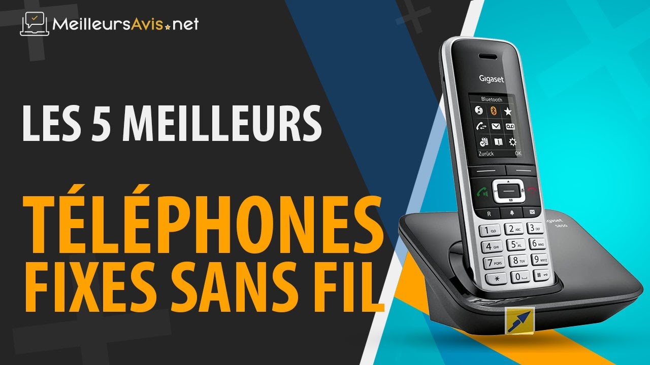 ⭐️ MEILLEUR TÉLÉPHONE FIXE SANS FIL - Avis & Guide d'achat