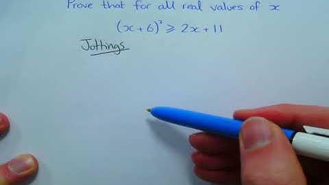proof with inequalities using axioms