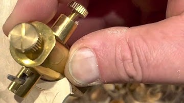 #54 purfling channel, bee stings, corners. Violin making