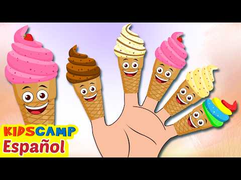 Canciones Familiares De Dedos De Helado | Familia De Dedos | Campo Infantil
