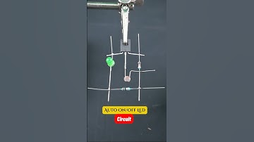 Veilleuse automatique DIY avec transistor BD139 | Circuit marche/arrêt automatique à LED #shorts ...