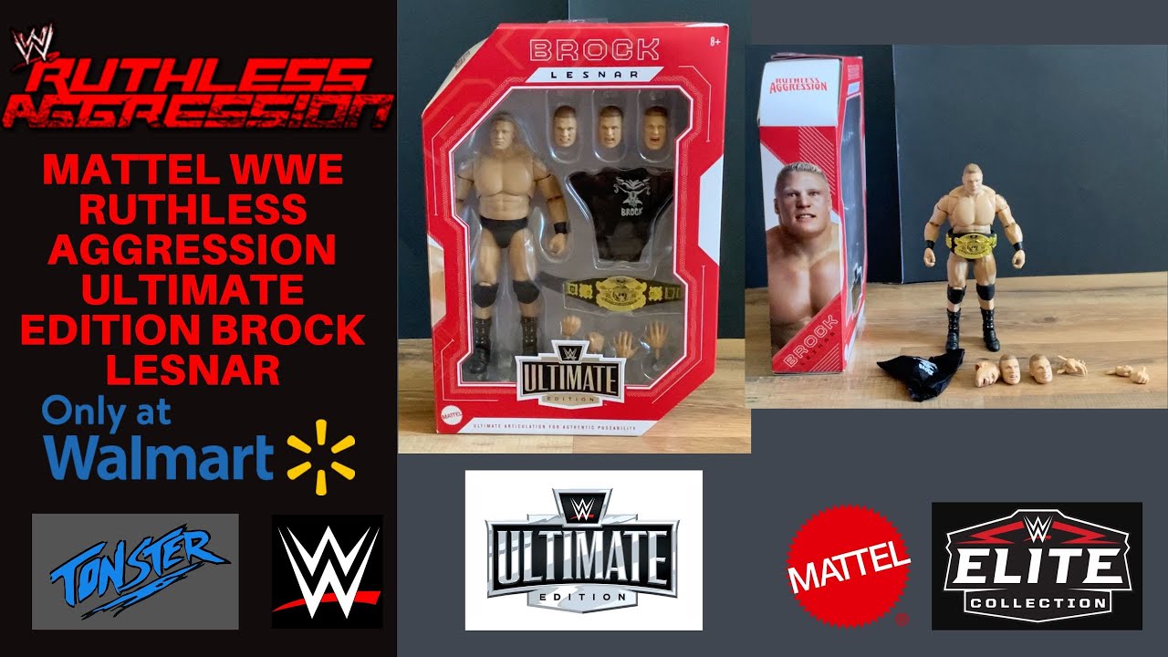 Mô hình nhân vật WWE Brock Lesnar Ultimate Edition 15 Chính Hãng Mattel