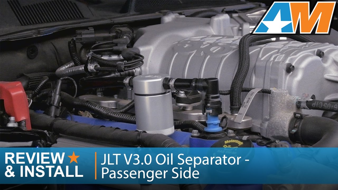 performance parts bmw 2007-2014 (GT500) JLT V3.0 Oil Separator - Passenger Side Review & Install