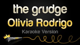 Olivia Rodrigo - the grudge (Karaoke Version)