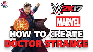 WWE 2K17 Custom Creation #4 "Dr. Strange" (without Custom LOGO or MOD-PC) ✔