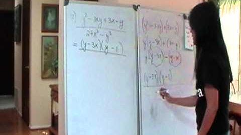 Simplifying Rational Expressions Part 4