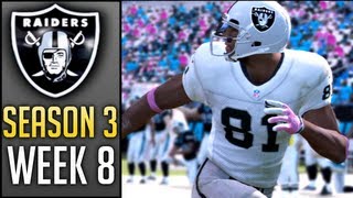 Madden 13 connected careers (raiders): "cannon or papa?" week 8 vs
panthers (season 3)