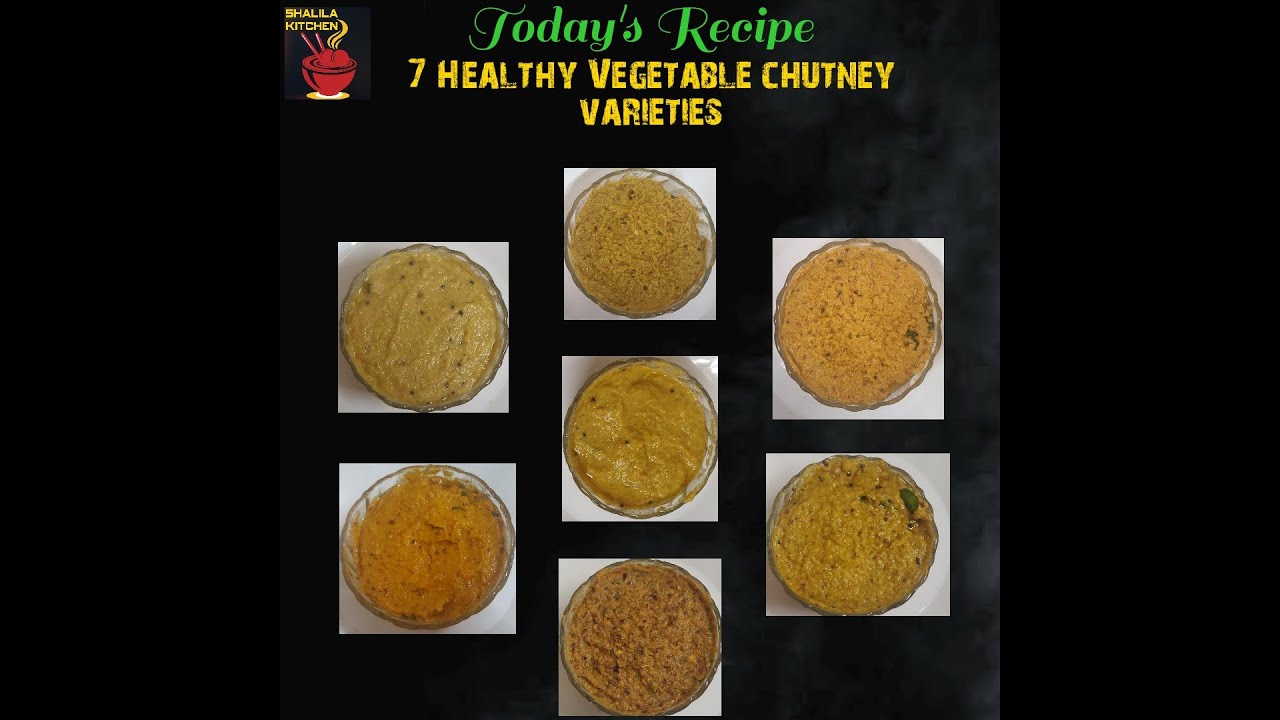 7 Varieties of Healthy Vegetable Chutney in Tamil Easy Chutney Recipe