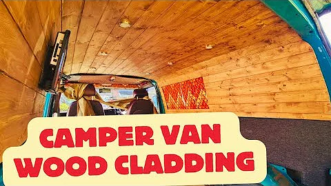 CAMPERVAN WOOD CLADDING