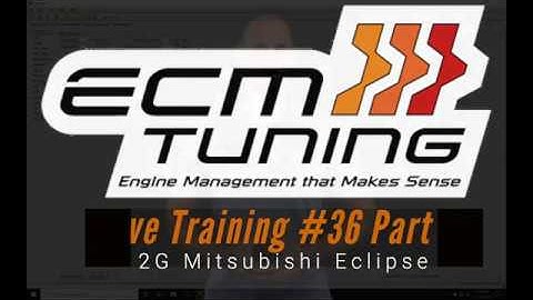 ECM Link Live Training: 16g Mitsubishi 2G Eclipse Part 2 | Evans Performance Academy
