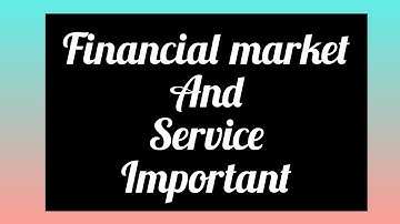 Financial Markets and Service/5th bcom Finance/Important