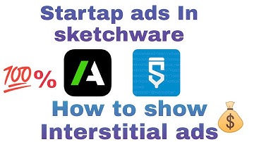 Startapp ads in sketchware ! how to show interstitial ads  ||Hindi