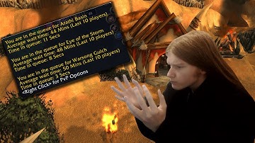 Classic Battleground Queue Times are How Long? ...and here is how it could be fixed!