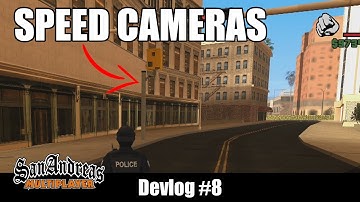 Making A Roleplay Gamemode (SA-MP) Devlog #8 - Speed Cameras