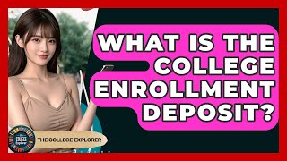 What Is The College Enrollment Deposit? - The College Explorer