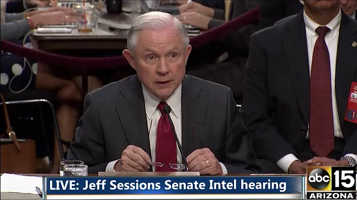 JEFF SESSIONS HEARING: How were you involved in the termination of Comey? *CLINTON MENTION*